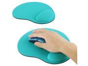 Cloth Gel Wrist Rest Mouse Pad Green