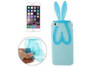 3D Folding Rabbit Ear Pattern TPU Protective Case for iPhone 6 (Blue) 3D Folding Rabbit Ear Pattern TPU Protective Case for iPhone 6 (Blue)