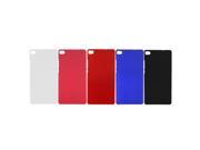 Solid Color Plastic Back Case for Huawei P8 Blue