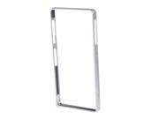 LOVE MEI Curved Metal Bumper Frame Case for Sony Xperia Z3 Silver