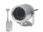 Wireless 1.2GHz RF 12 IR Night Vision Weatherproof Security Surveillance Camera w AV Receiver