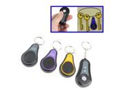 3 in 1 Wireless RF Super Electronic Finder Anti lost Alarm Key Chain Gray Yellow Purple