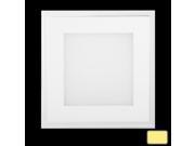 20W Warm White LED Square Panel Light Luminous Flux 1700lm Size 18cm x 18cm x 3.2cm