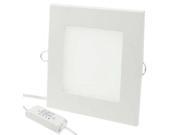 12W White LED Panel Light Lamp Luminous Flux 1080lm Size 17.5 x 15.5 x 3.2cm