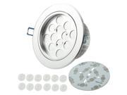 12W LED Days Lanterns Parts Cover Parts Aluminum Base Plate Base LED Lens Aluminum Heat Sink Screws