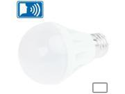 E27 3W Sound Control Light Control White LED Bulb Light AC 220V