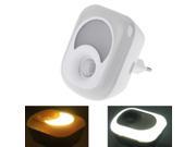 2 in 1 2W LED PIR Motion Sensor Lamp Motion Sensor Night Lamp EU Plug