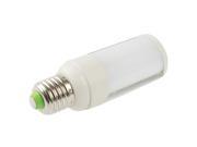 3W White 3 LED Horizontal Plug Light Bulb Base Type E27