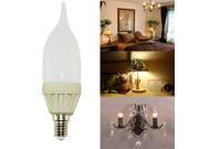 3W 240LM High Quality Ceramics Material White Light LED Energy Saving Light Bulbs Base Type E14