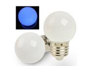 0.75W Blue Light LED Ball Steep Light Bulb Base Type E27