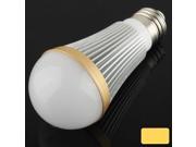 E27 7W Warm White Light Ball Steep Light Bulb AC 100V 240V Golden