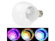 E27 2W RGB 33 LED Ball Steep Light Bulb AC 220V