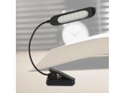 20 LED Touch Switch Energy Saving Clip Table Lamp USB Battery Power Supply