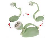 3 LED Changeable Folding Touch Table Lamp or Flashlight Light Green