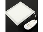 20W Warm White White LED Panel Light 30 x 30 cm Color Temperature Brightness Adjustable with with 2.4G RF Remote Control