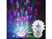 Mini LED Lotus Flower RGB Color Night Lights Desk Lamp for Home Living Bedroom Decoration White
