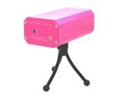 2 color LED 10 in 1 Mini Disco DJ Club Holographic Laser Projector with Sound Active Auto Made Function LT LS6588 Magenta