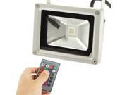 10W High Power Waterproof RGB LED Floodlight Lamp with Remote Control AC 85 265V