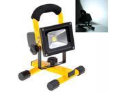 KX 913 Rechargeable Portable 10W 900LM 6000K LED White Floodlight Lamp Yellow