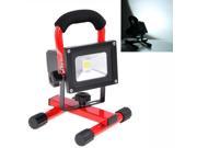KX 913 Rechargeable Portable 10W 900LM 6000K LED White Floodlight Lamp Red