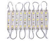 20x 3 LED Warm White 5050 SMD LED Module Light Strip DC 12V