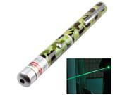 1mw 532nm Green Beam Laser Pointer Stage Pen Camouflage Pattern