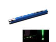 1mw 532nm Green Beam Laser Stage Pen Built in Battery Blue