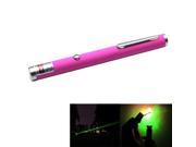 1mw 532nm Green Beam Laser Stage Pen Built in Battery Magenta