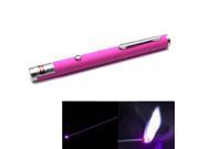 4mw 405nm Purple Beam Laser Stage Pen Built in Battery Magenta