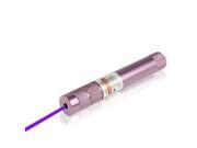 405nm Purple Light Laser Pointer Max Output 4mw Adjustable Focal Length