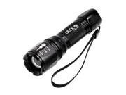 KX FS06 Cree XM L T6 900LM 5 Mode White Zooming Flashlight