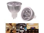 4 x 1W High Quality LED Energy Saving Spotlight Bulb Base type MR16 White Light