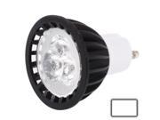 GU10 6W White Light CREE LED Sportlight Bulb AC 85 265V