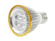 E27 5W White 5 LED Spotlight Bulb AC 220V