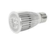 E27 9W Adjustable Brightness Warm White 3 LED Spotlight Bulb AC 220V