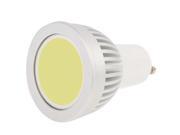 GU10 3W White Light COB LED Spotlight AC 85 265V