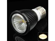 E27 7W Warm White COB LED Spotlight Bulb AC 85 265V