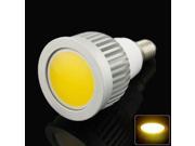 E14 5W Warm White COB LED Spotlight Bulb AC 85 265V