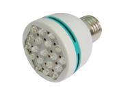 White 19 LED Screw Lamp Light Bulb Spotlight 1W