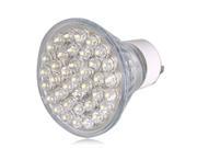 2W 38 LED High Quality LED Energy Saving Spotlight Bulb Base type GU10 Warm White
