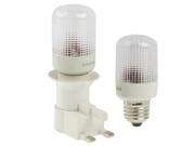 3W White LED Dim Night Lighting Base Type E27 UK Plug