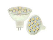 1.8W Warm White 12 LED Spotlight Bulb Base Type MR16