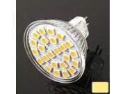 MR16 5W Warm White 24 LED 5050 SMD Spotlight Bulb AC 12V