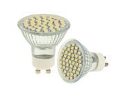 2.4W Warm White 48 LED Spotlight Bulb Base Type GU10