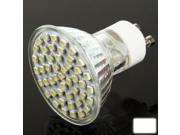 GU10 3W White 48 LED 3528 SMD Spotlight Bulb AC 220V