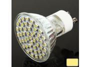 GU10 3W Warm White 48 LED 3528 SMD Spotlight Bulb AC 220V
