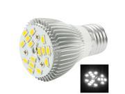E27 6W White 15 LED 5050 SMD Spotlight Bulb AC 85 265V