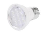 E27 3W White LED Sportlight Bulb AC 85 245V
