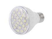 E27 4.5W White 25 LED 5050 SMD Corn Light Bulb AC 220 240V