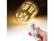 PULUZ G9 3W Warm White Light 48 LED 3528 SMD Corn Light Bulb AC 220V